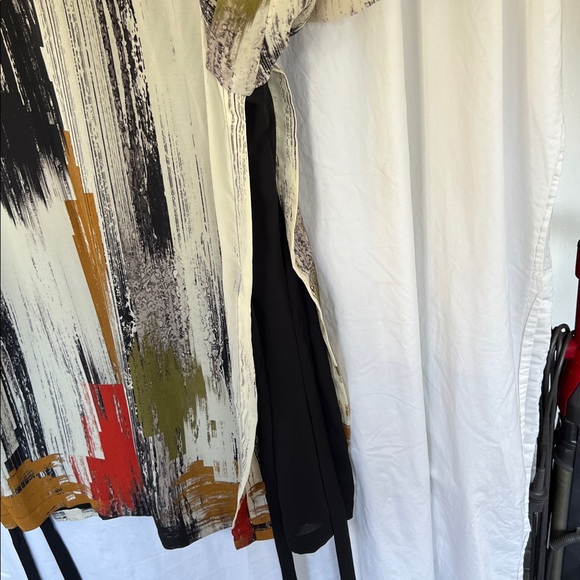 IC by Connie K Abstract Long Sleeve Layered Tunic, Womens XXL - Picture 4 of 8